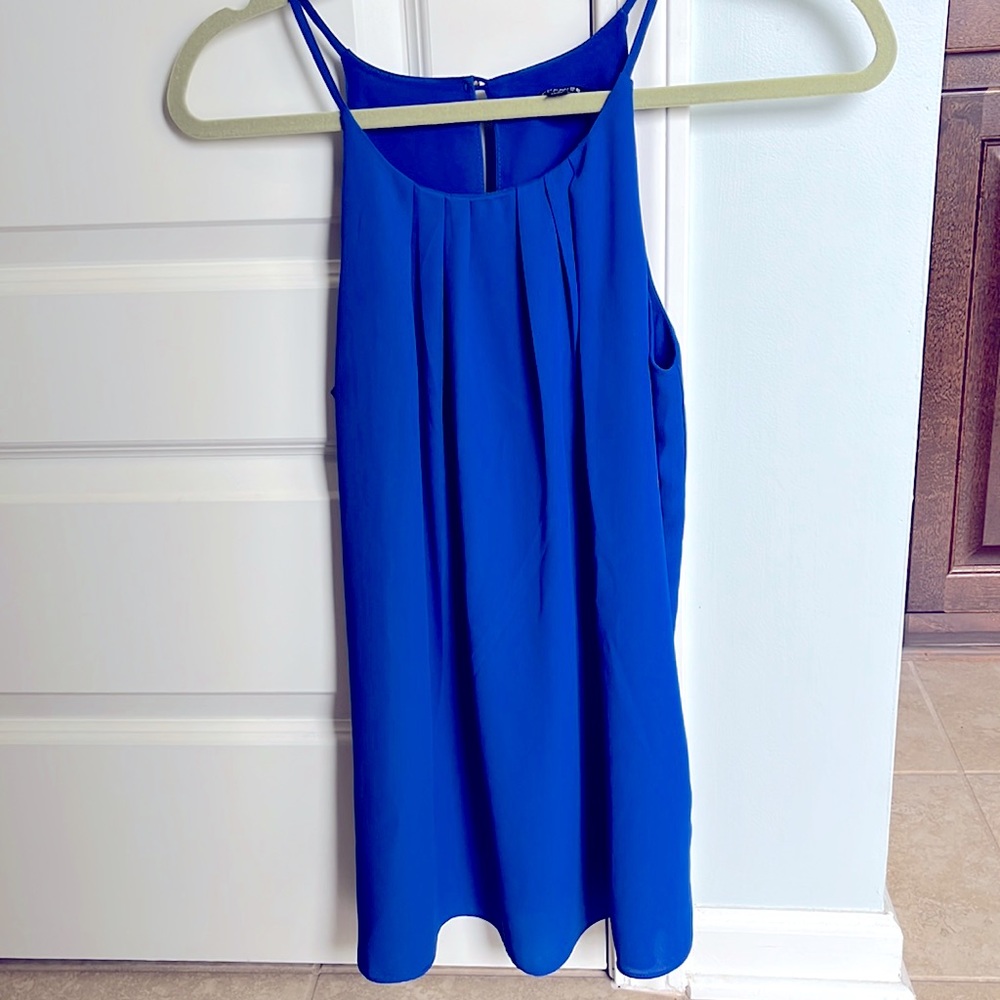 Premise Studio flowy blue top